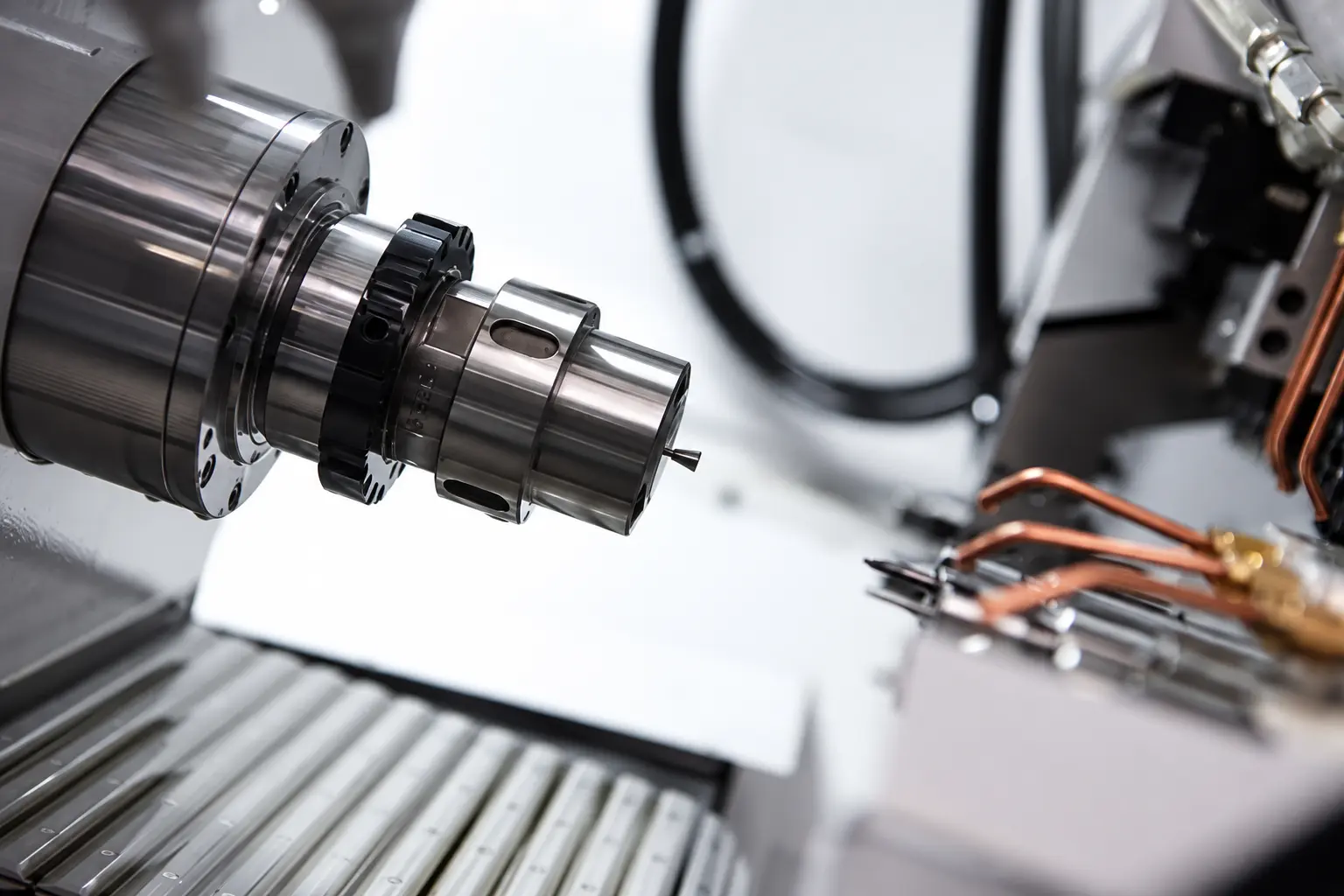 Precision CNC machining equipment used for 适配 Osstem 基台 restorative components